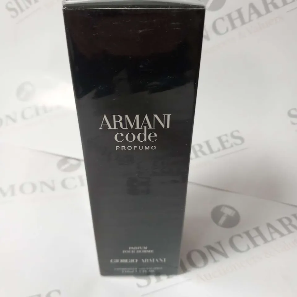 BOXED ARMANI CODE PROFUMO PARFUM POUR HOMME 110ML