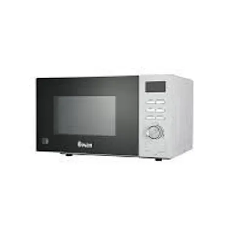 BOXED SWAN 20L 700W DIGITAL MICROWAVE - WHITE - COLLECTION ONLY 