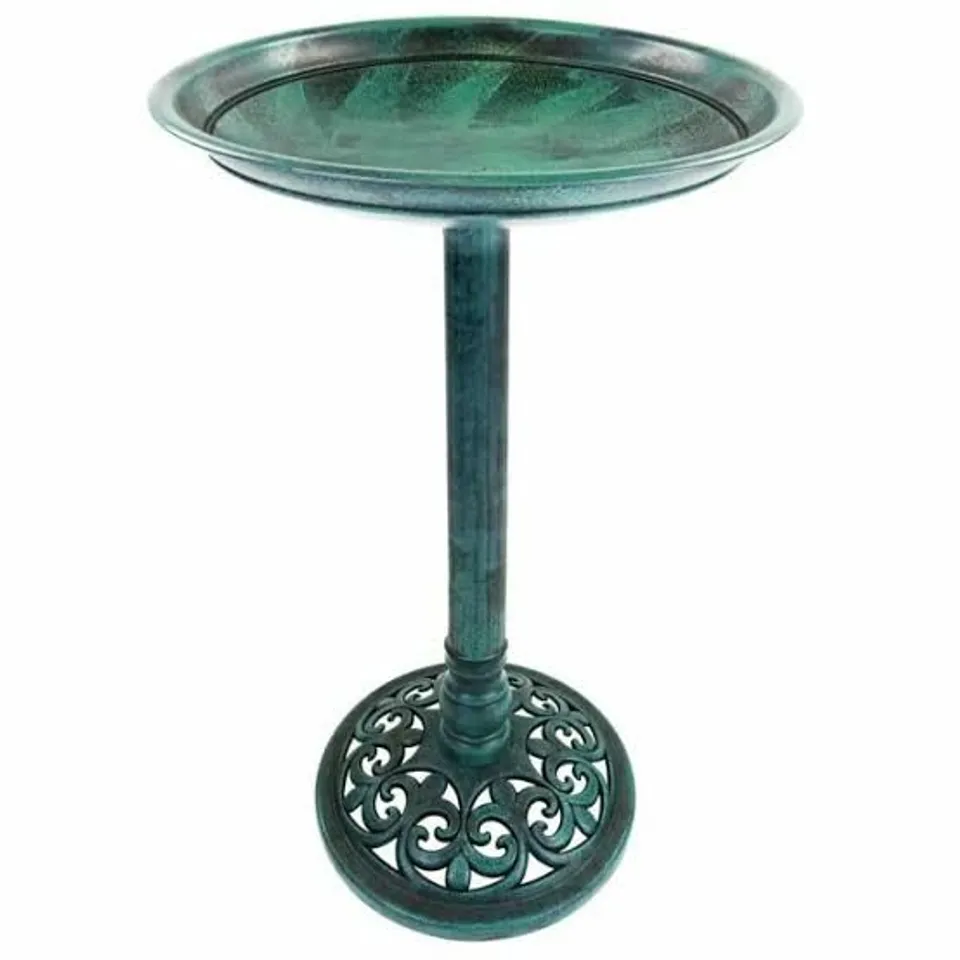 BOXED OYPLA GREEN BIRD BATH