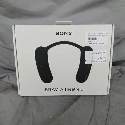 SONY BRAVIA THEATRE U DOLBY ATMOS NECKBAND SPEAKER
