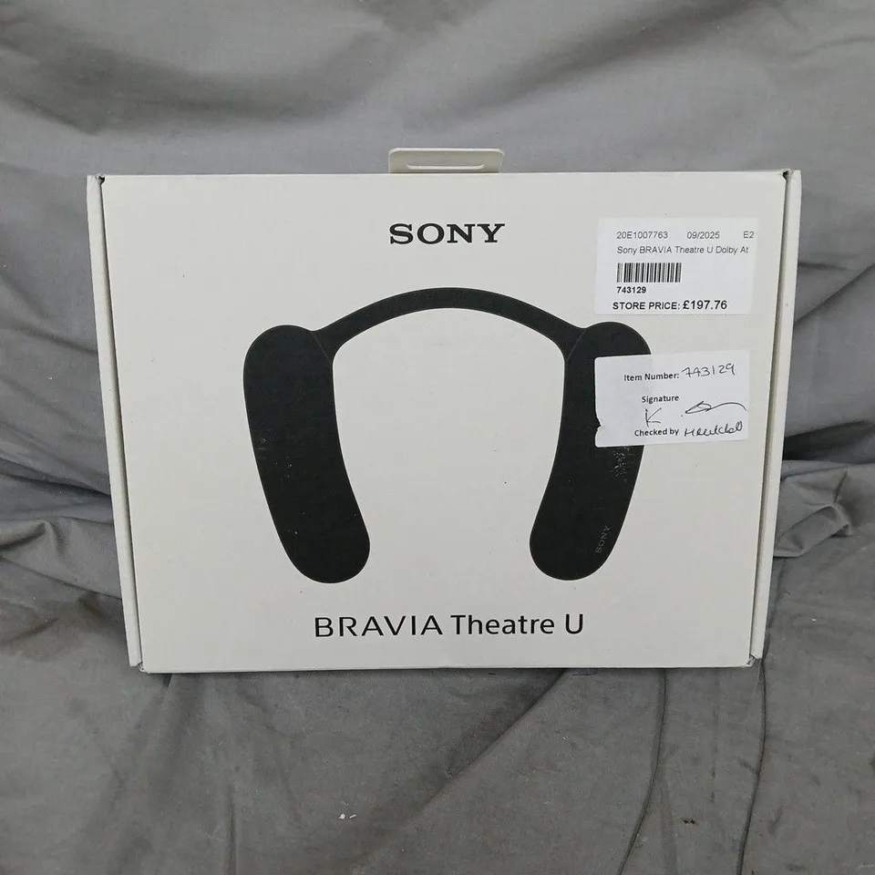 SONY BRAVIA THEATRE U DOLBY ATMOS NECKBAND SPEAKER