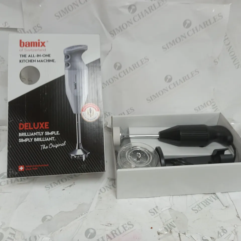 BOXED BAMIX DELUXE ALL-IN-ONE KITCHEN MACHINE