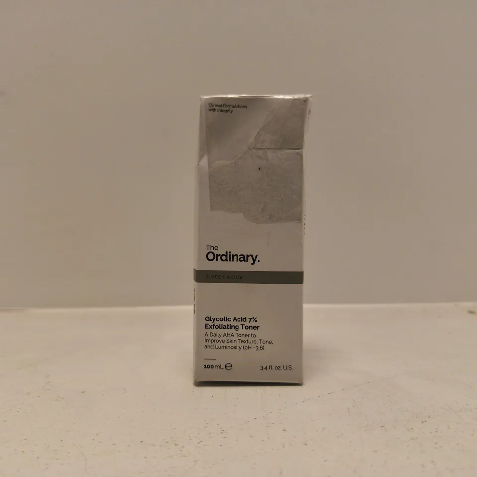 THE ORDINARY GLYCOLIC ACID EXFOLIATING TONER (100ML)