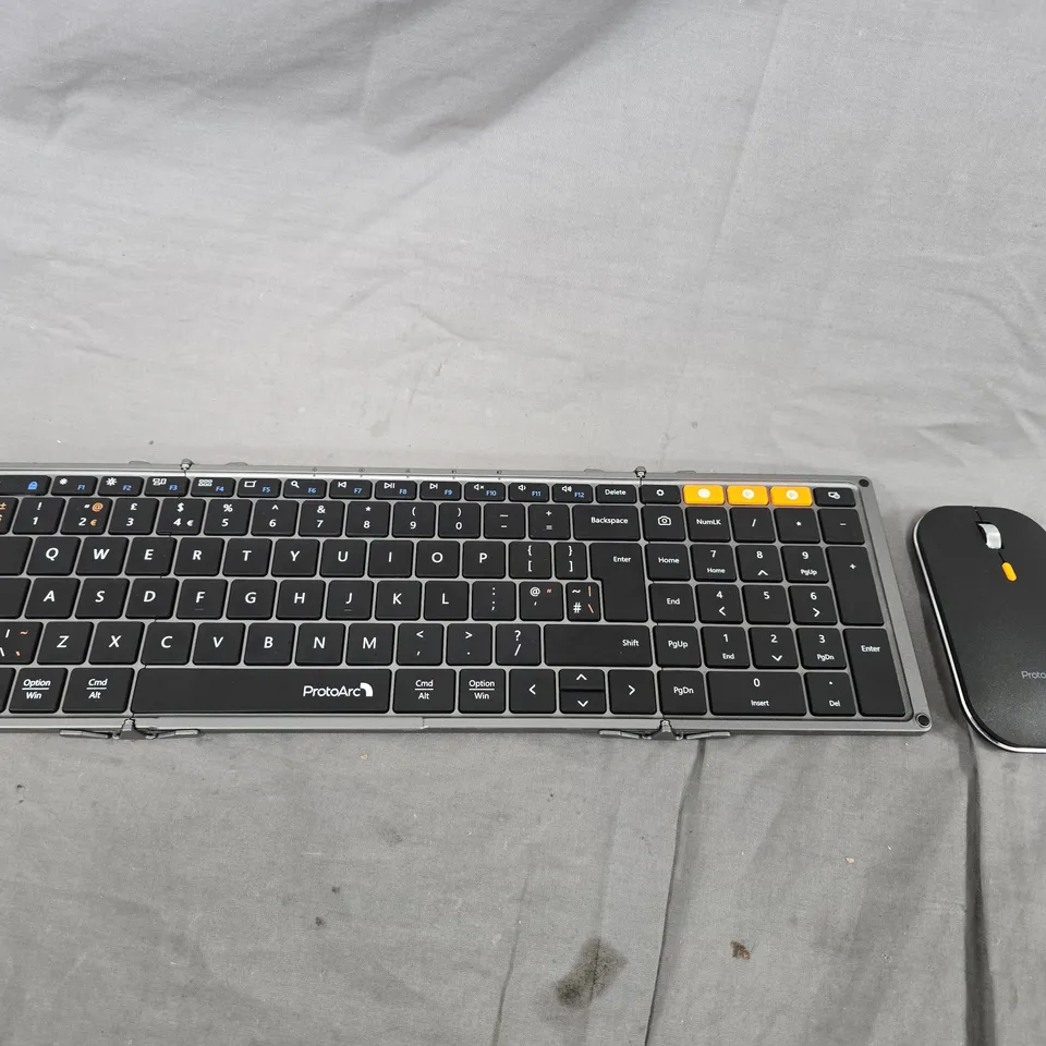 PROTOARC FOLDABLE BLUETOOTH KEYBOARD & MOUSE KIT