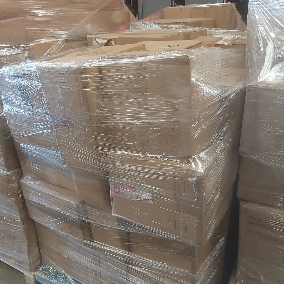 PALLET CONTAINING A VERY LARGE QUANTITY OF ASSORTED DESIGNER LIGHTING PRODUCTS