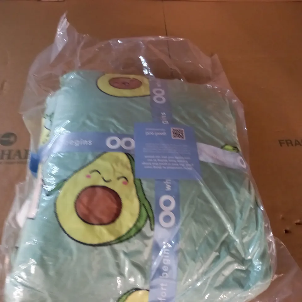 BAGGED AVOCADO THEMED THE OODIE 
