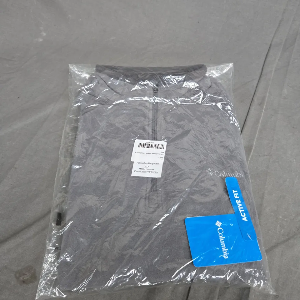 SEALED COLUMBIA KLAMATH 1/2 ZIP FLEECE SIZE SMALL