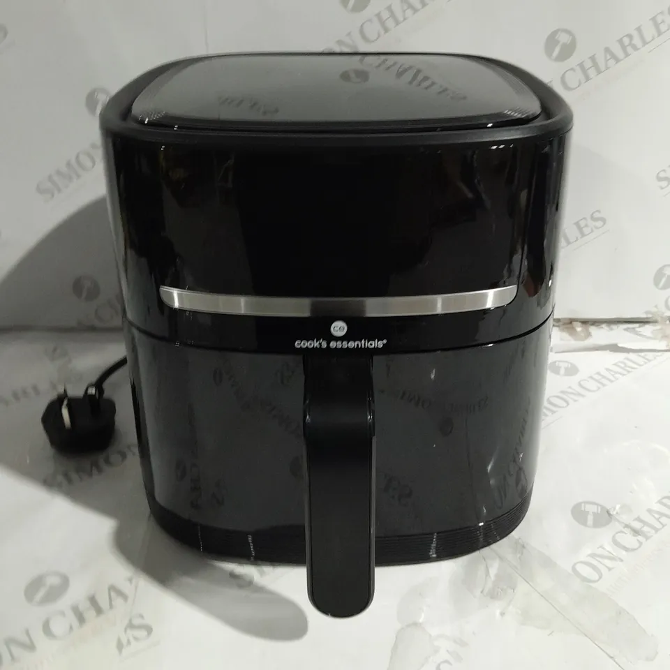 COOK'S ESSENTIALS 4L AIR FRYER BLACK