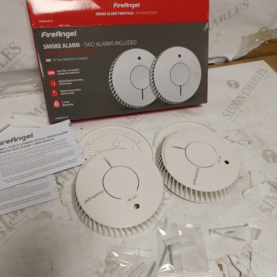 FIREANGEL SMOKE ALARM DUO