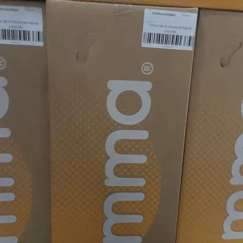 BRAND NEW BOXED EMMA UK V2 DIAMOND HYBRID 150 x 200CM KING SIZE MATTRESS 