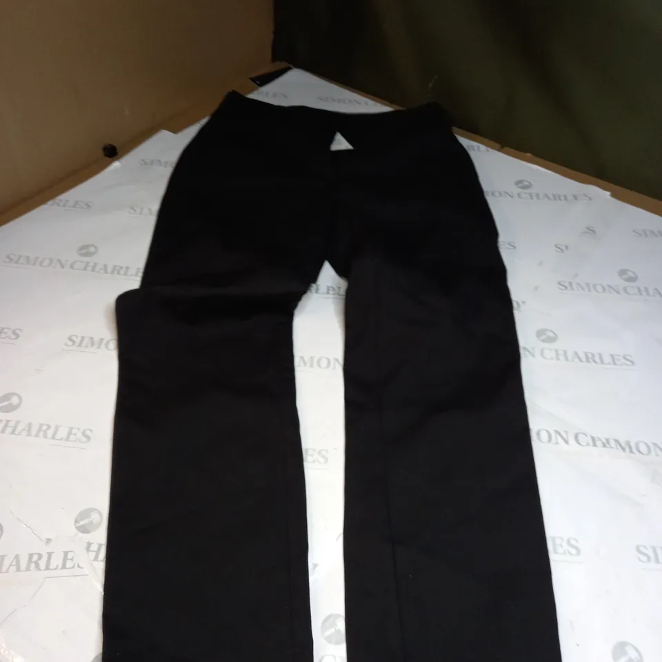 LARGE ZARA SMART BLACK TROUSERS 