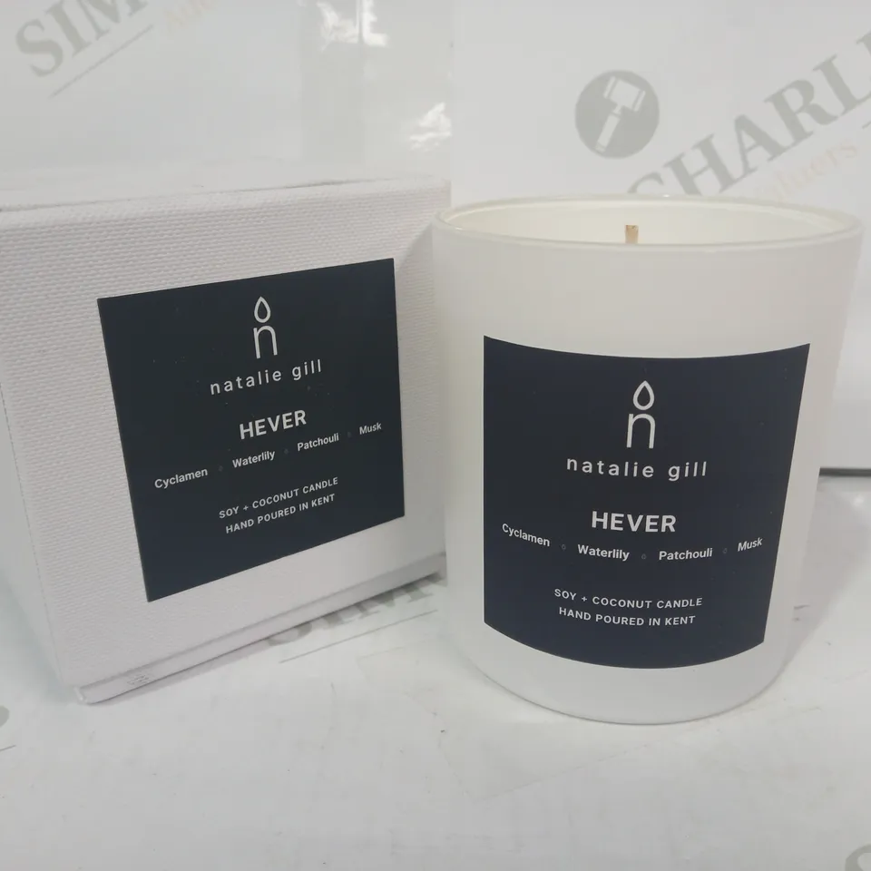 NATALIE GILL HEVER SOY + COCONUT CANDLE