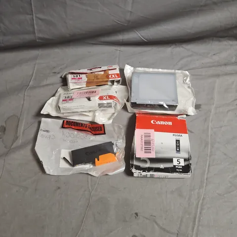 APPROXIMATELY 15 ASSORTED CANON PRINTER CARTRIDGES