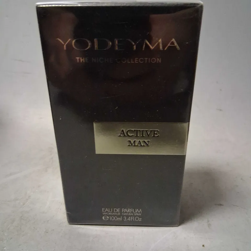 BOXED YODEYMA ACTIVE MAN EAU DE PARFUM 100ML