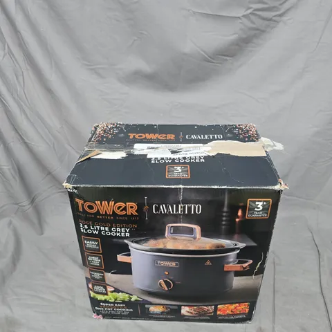 TOWER CAVALETTO 3.5 LITRE SLOW COOKER - ROSE GOLD EDITION