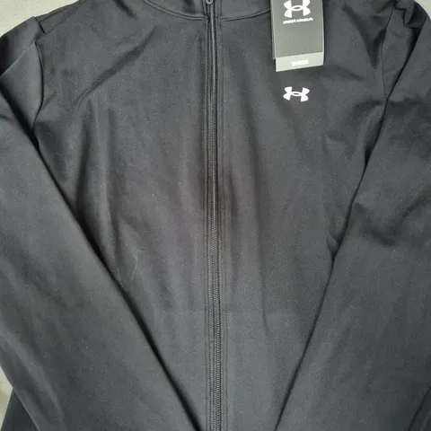 UNDER ARMOUR WOMEN'S MOTION JACKET IN BLACK SIZE LARGE