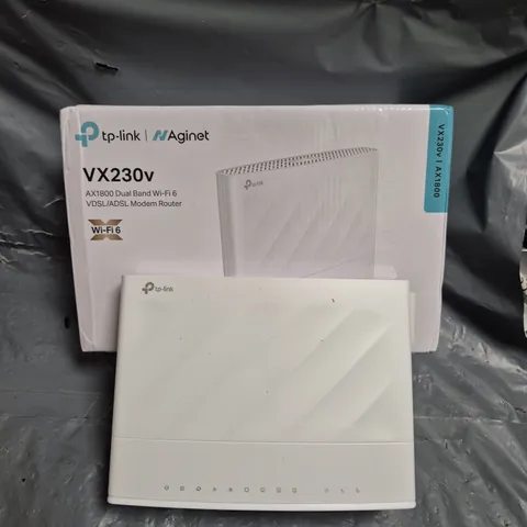 BOXED TP-LINK VX230V DUAL BAND WIFI 6 ROUTER 