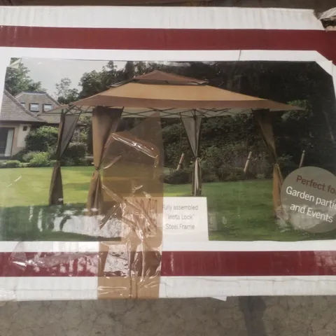 BOXED COVERED POP UP GAZEBO 4×4M