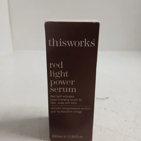 THIS WORKS RED LIGHT POWER SERUM β FACIAL SERUM, 100 ML