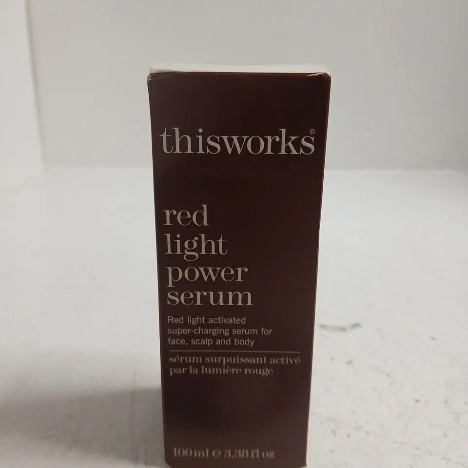THIS WORKS RED LIGHT POWER SERUM – FACIAL SERUM, 100 ML