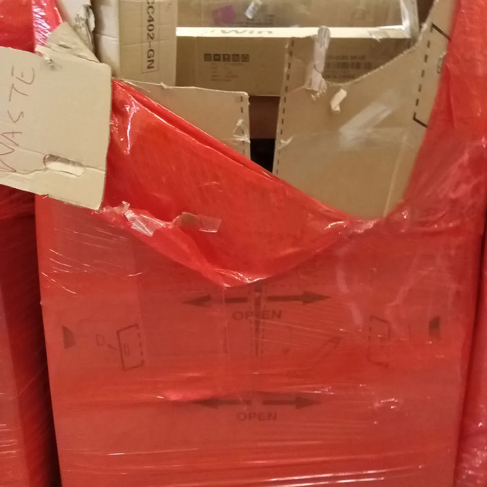 PALLET OF ASSORTED HOUSEHOLD GOODS AND PRODUCTS TO INCLUDE;ROLLER BLINDS, FLOATING SHELF,ETC