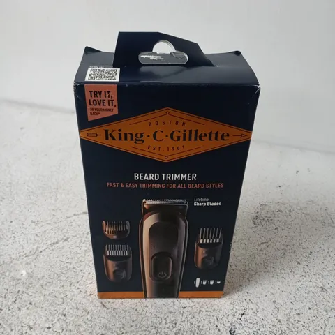 KING C. GILLETTE BEARD TRIMMER – BOXED