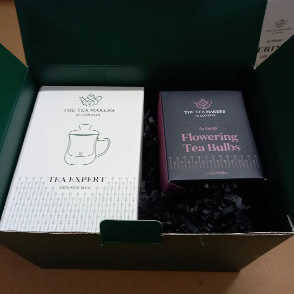 TEA MAKERS OF LONDON FLOWERING TEA GIFT SET