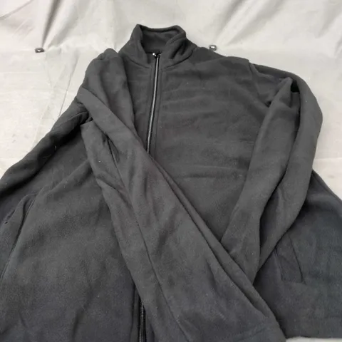 MOUNTAIN WAREHOUSE CAMBER FULL ZIP JACKET – BLACK, MEN'S UK M