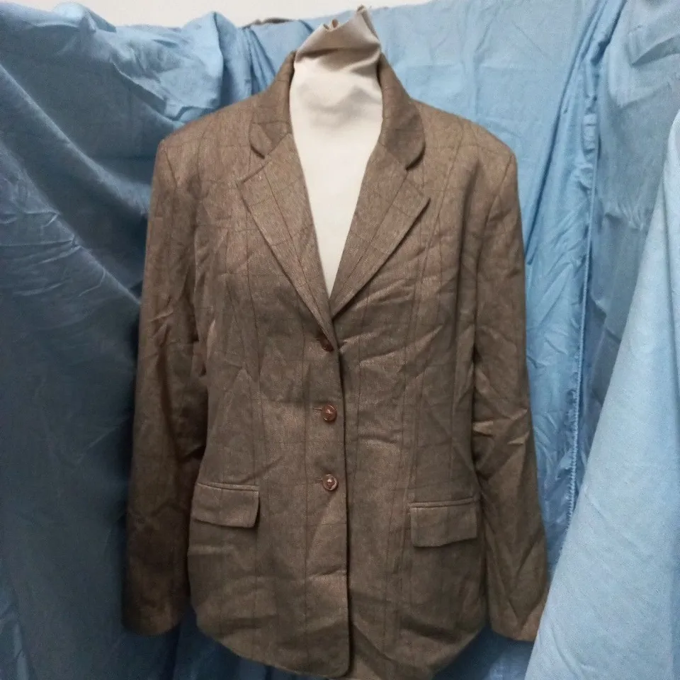 EQUETECH CLOTHING COLLECTION TWEED BLAZER – UK 44