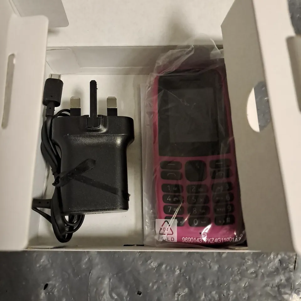 BOXED NOKIA 105 4TH GEN PHONE IN PINK - TA-1203