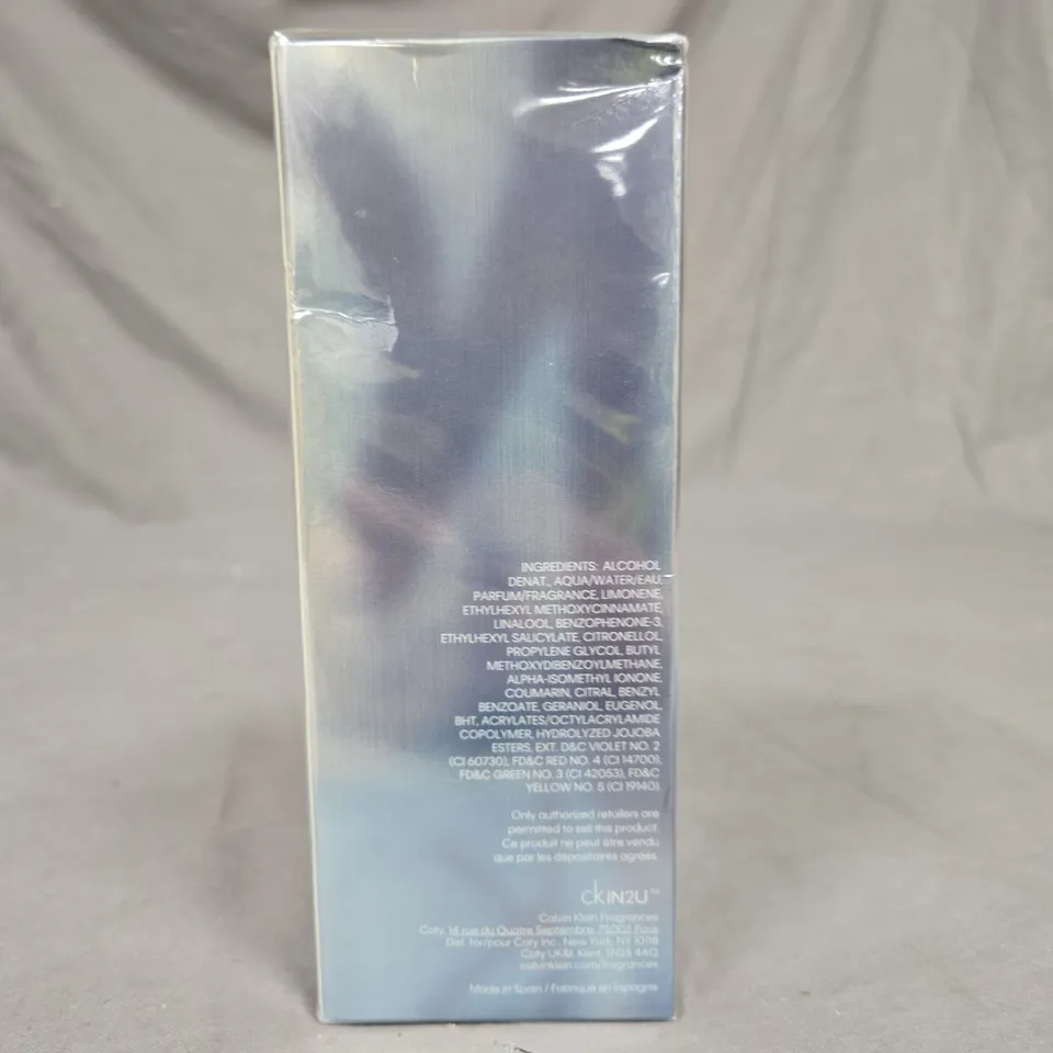 CALVIN KLEIN CK IN2U HIM EAU DE TOILETTE 150 ML – BOXED