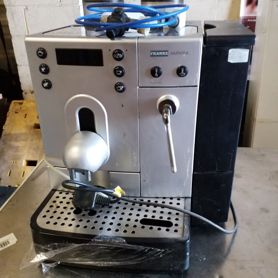 FRANKE SAPHIRA BEAN TO CUP COFFEE MACHINE