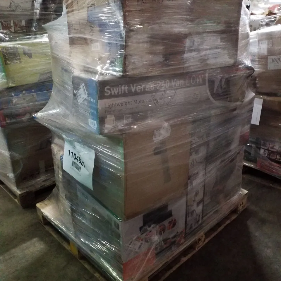 PALLET OF APPROXIMATELY 25 UNPROCESSED RAW RETURN HOUSEHOLD AND ELECTRICAL GOODS TO INCLUDE;