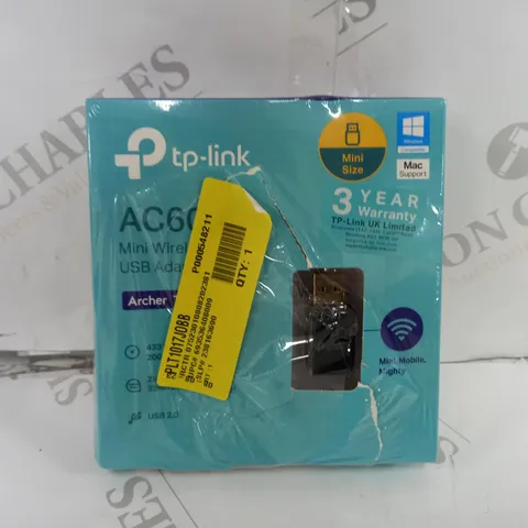 TP-LINK AC600 MINI WIRELESS USB ADAPTER