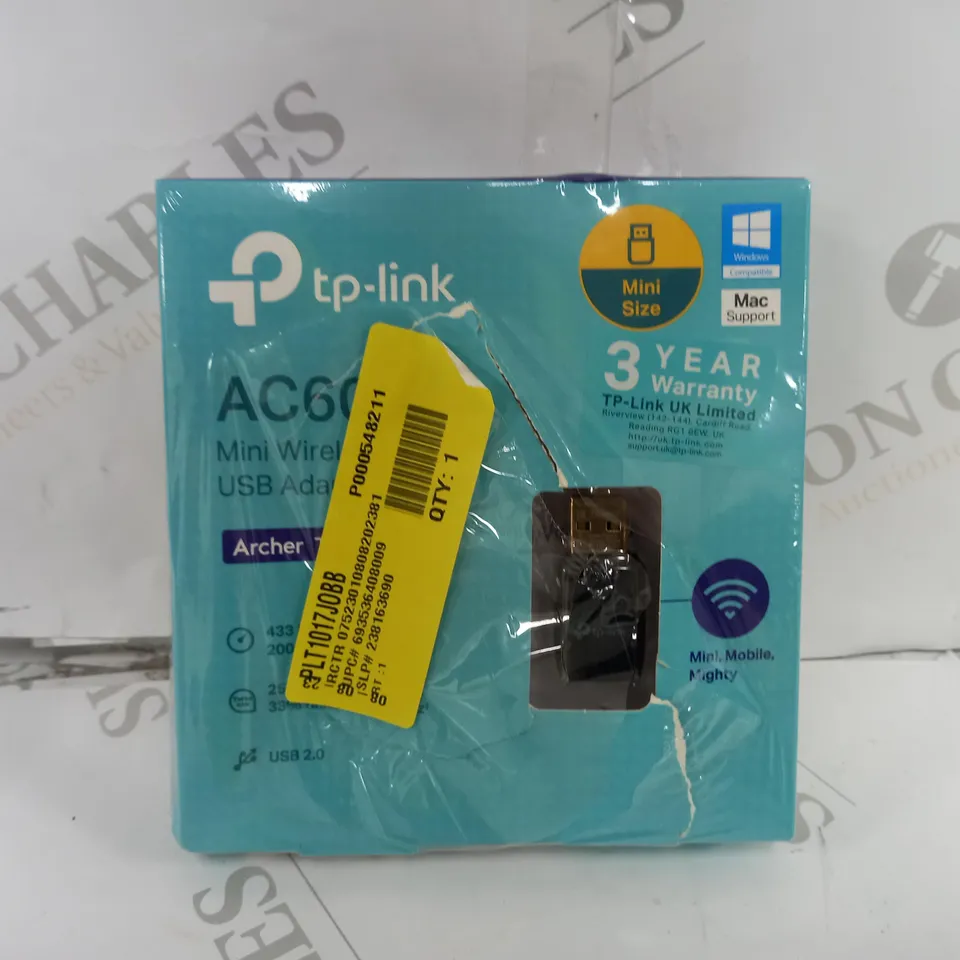 TP-LINK AC600 MINI WIRELESS USB ADAPTER