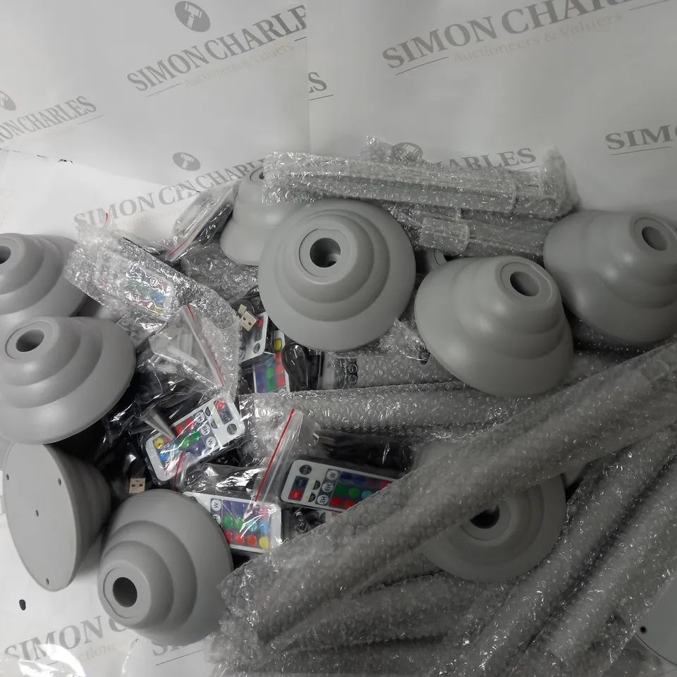 OUTDOOR GARDEN LIGHT PARTS IN GREY  