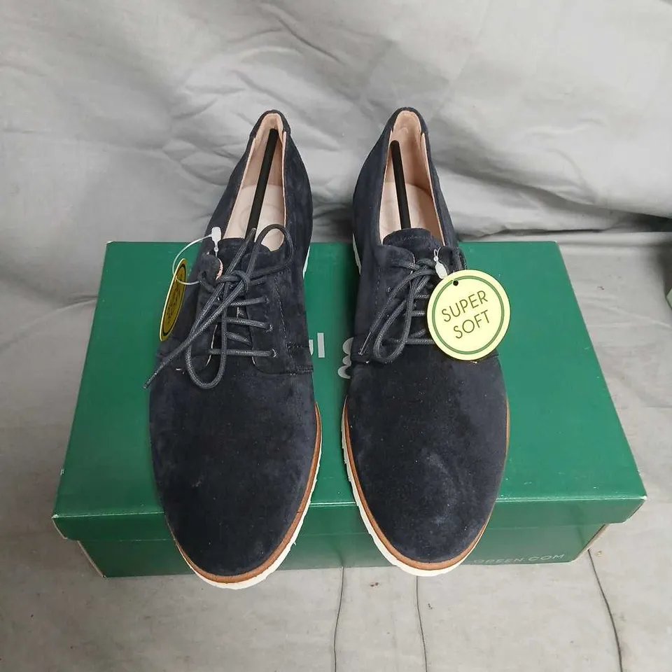  PAUL GREEN WOMEN'S SUEDE LACE-UP SHOES UK 3½