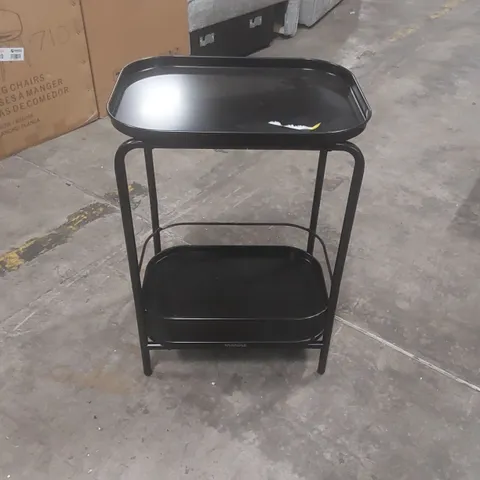 RONDEY TRAY TOP END TABLE COLOUR: BLACK