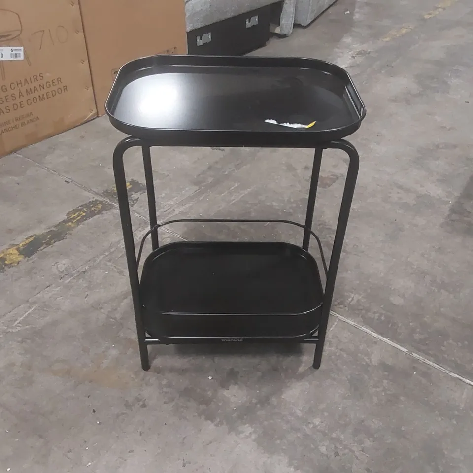 RONDEY TRAY TOP END TABLE COLOUR: BLACK