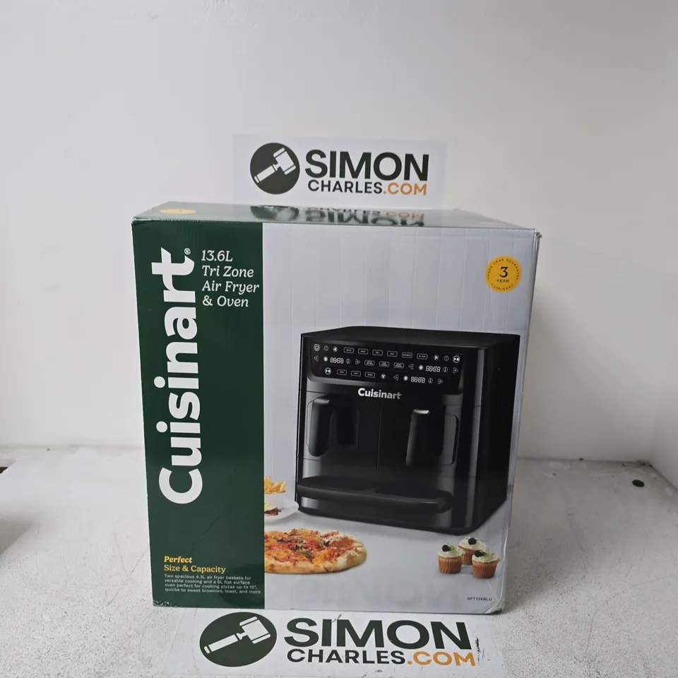 CUISINART 13.6L TRI ZONE AIR FRYER & OVEN – BOXED