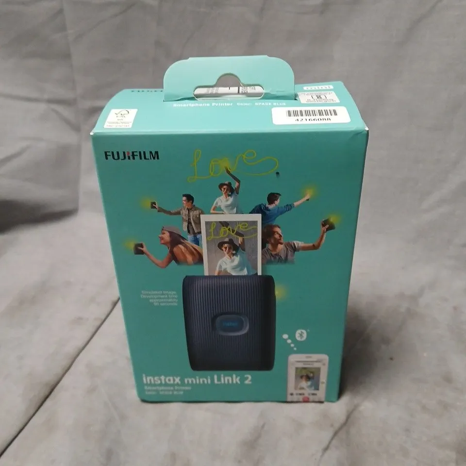 FUJIFILM INSTAX MINI LINK 2 PORTABLE PRINTER – BOXED