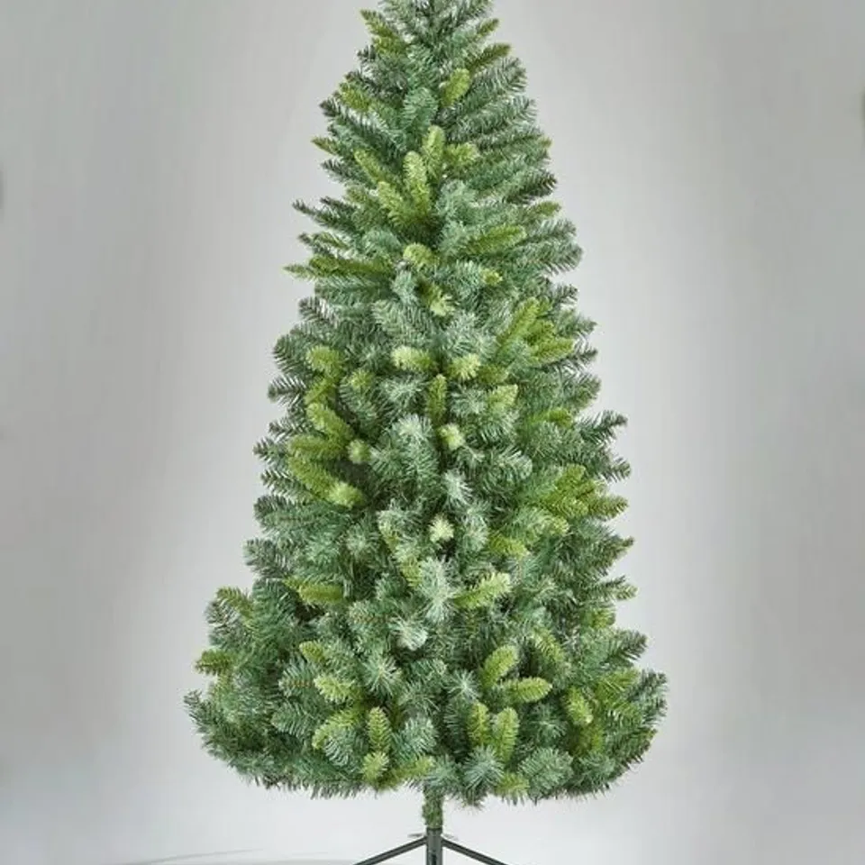 BOXED 6FT SPACE SAVING HALF TREE - COLLECTION ONLY RRP £49.99