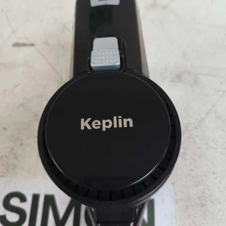 KEPLIN HANDHELD VACUUM CLEANER – BLACK WITH BLUE ACCENT