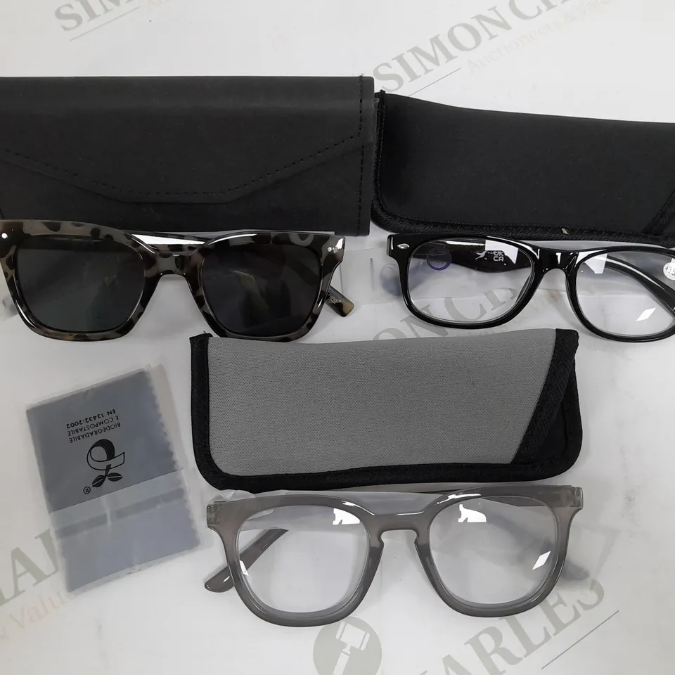 BOXED HUMMINGBIRD POLARISED SUNGLASSES & READER 3PC SET