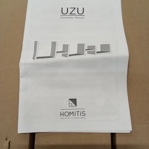 BOXED UZU SHELF //ANTHRACITE 