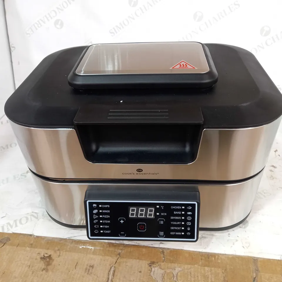 COOK'S ESSENTIALS GRILL & AIRFRYER 5.5L