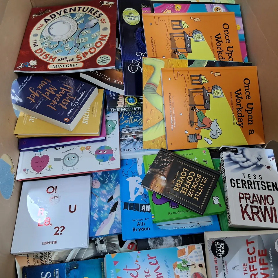 LARGE QUANTITY OF ASSORTED BOOKS TO INCLUDE ONCE UPON A WORKDAY, ANGLO SAXON BOY AND THE REAL DIANA