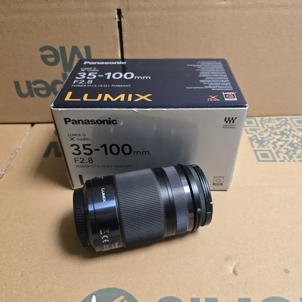 PANASONIC LUMIX G X VARIO 35-100MM F2.8 POWER O.I.S. LENS