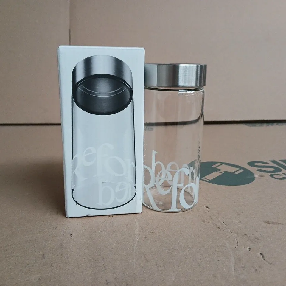 BOXED REFORMED GLASS BOTTLE 