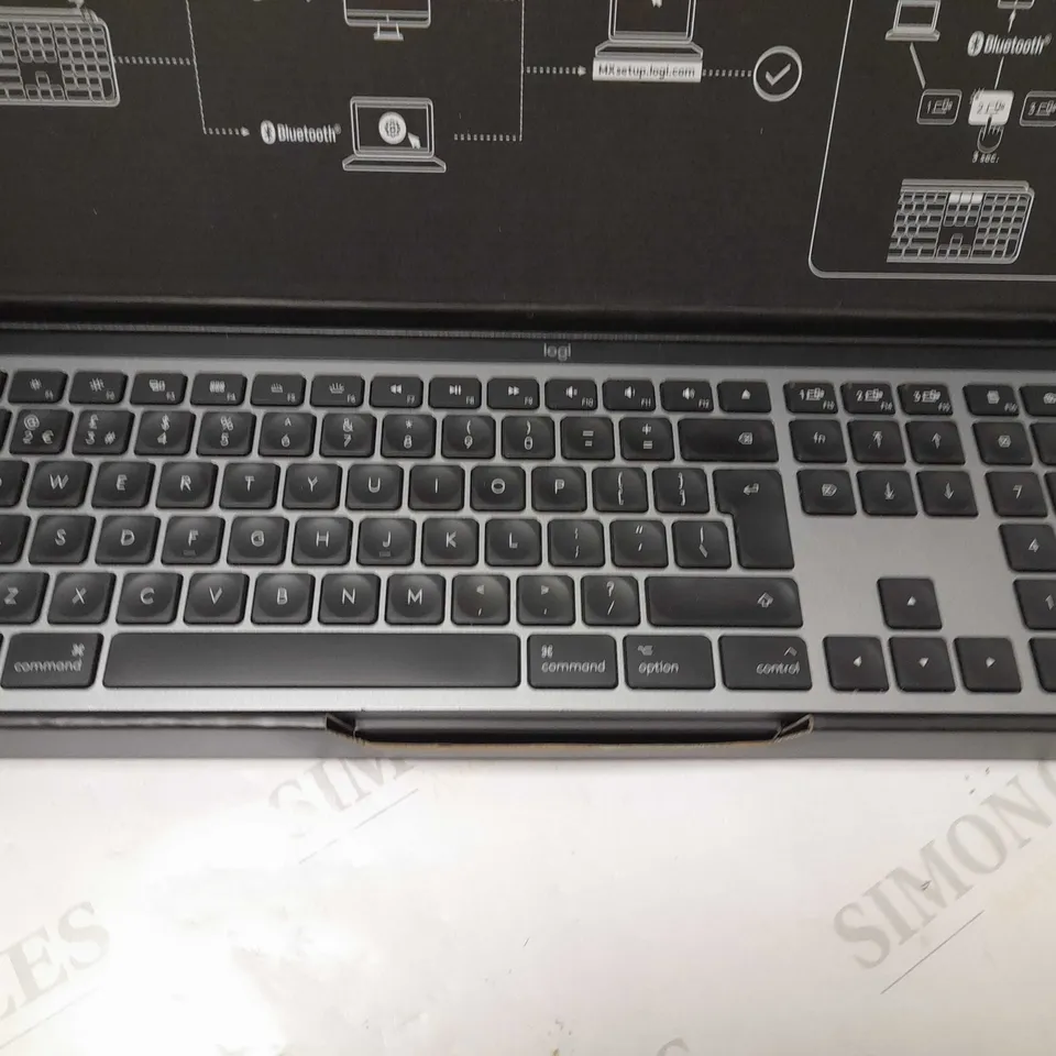 LOGITECH MX KEYS ADVANCED WIRELESS ILLUMINATED KEYBOARD FOR MAC